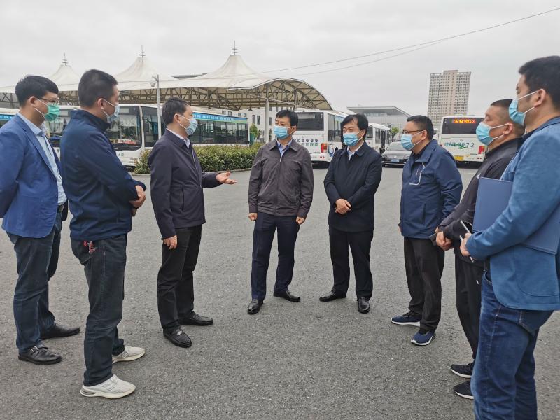 县领导王万喜,王庭美,盛光兴,张志存,相关单位负责人陪同检查或参加