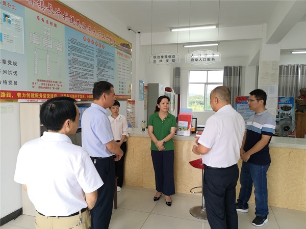 胡敏到张母桥镇督导小微权力"监督一点通"服务平台建设等工作_舒城县