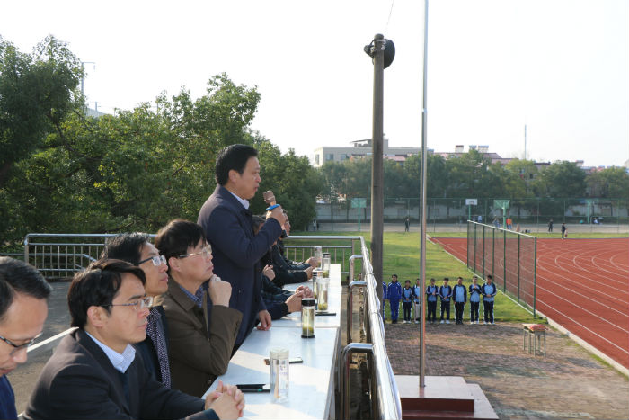 千人桥中学第三十届秋季田径运动会隆重开幕_舒城县人民政府