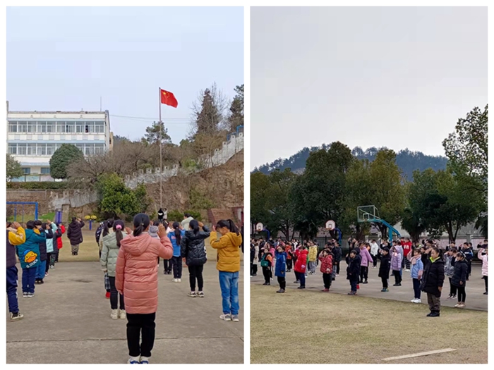 文翁中学举行新学年第一次升旗仪式