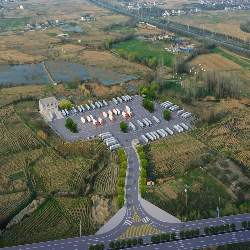 舒城县城区环境提标升级工程（一期）-舒城县城西停车场项目简介