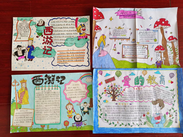 舒师附小举行读书小报评比活动