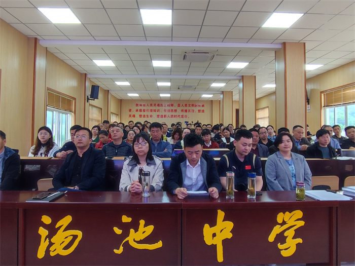 县委组织部第五考核组到汤池中学开展校领导班子考核工作_舒城县人民