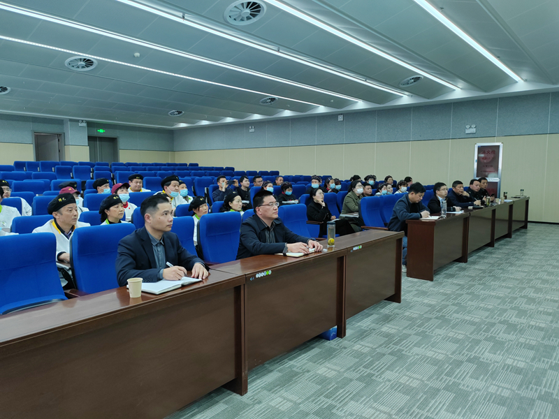 舒城一中召开食品安全培训会