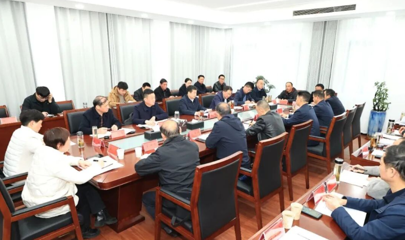 县委书记领衔督办重点提案协商会召开