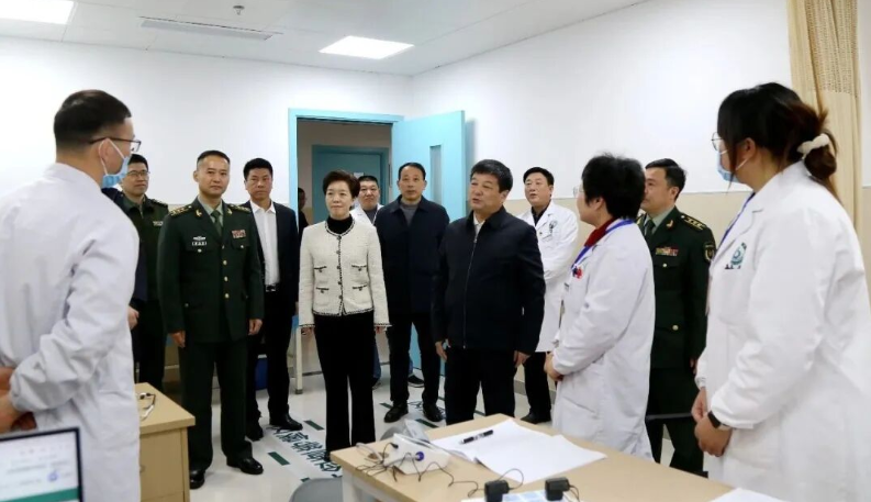 赵珞、胡敏检查指导2026年上半年征兵体检工作