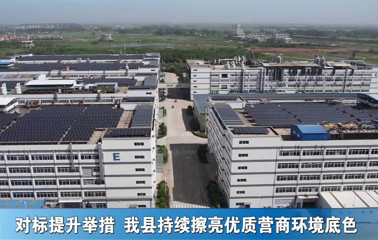对标提升举措 我县持续擦亮优质营商环境底色