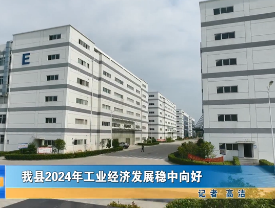我县2024年工业经济发展稳中向好