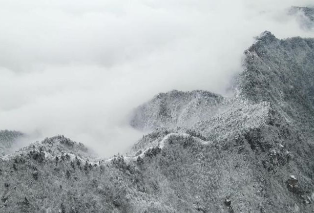 万佛山冬韵