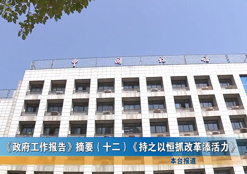 《政府工作报告》摘要（十二）