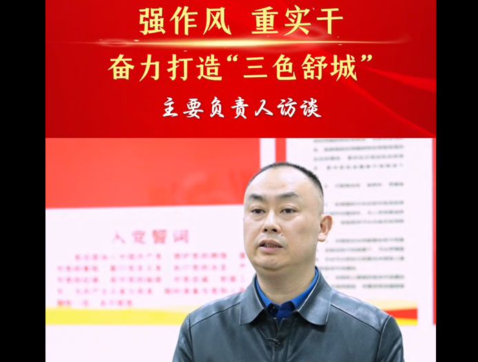强作风 重实干 奋力打造“三色舒城”— 主要负责人访谈（余淮生）