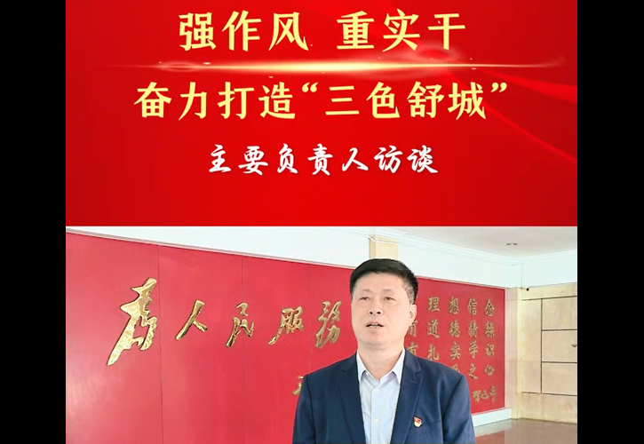 强作风 重实干 奋力打造“三色舒城”— 主要负责人访谈（包训祥）